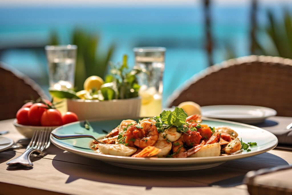 Gesundes essen beim Longevity Seminar in Griechenland